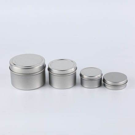 Design Color Seamless Tin With Lid