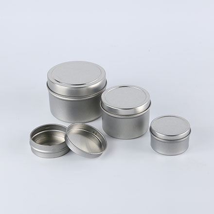 Design Color Seamless Tin With Lid