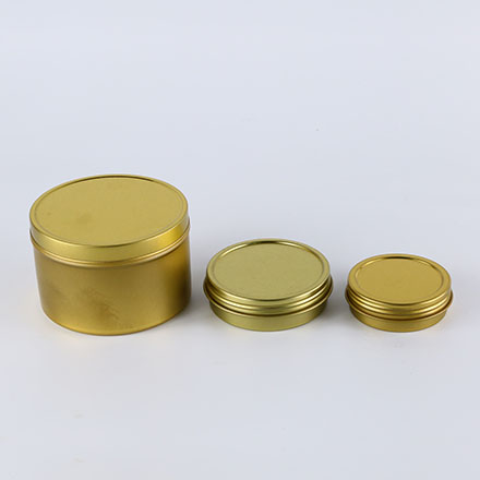 Design Color Seamless Tin With Lid