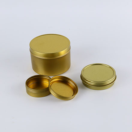 Design Color Seamless Tin With Lid