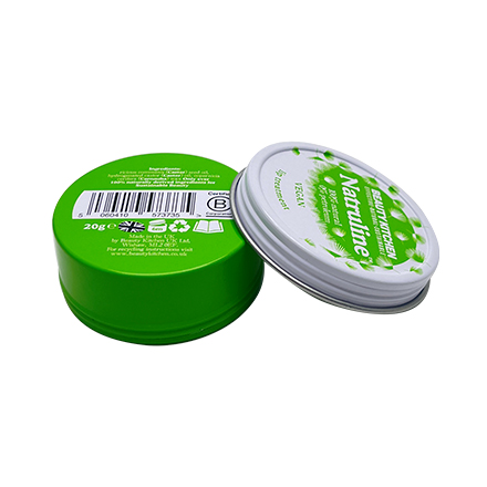 round spiral seamless tin box