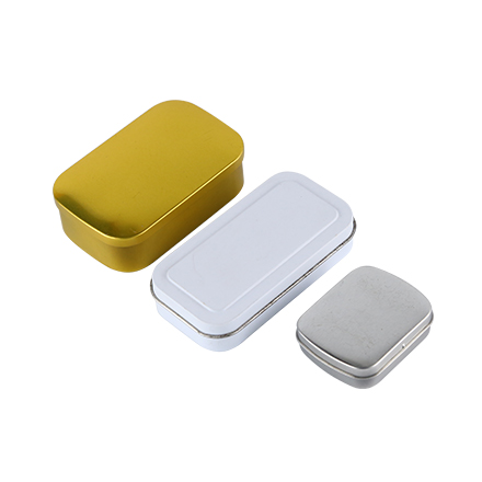 square packaging tin